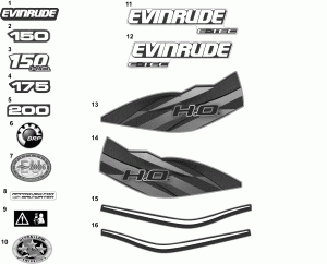  -  (Decals - Blue)