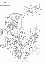 16-4_stern &   (r, Te Models) (16-4_stern & Swivel Bracket (r, Te Models))