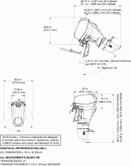   -  , Remote Steer (Profile Drawing - Power Tilt, Remote Steer)