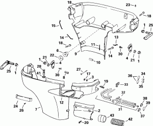    (Lower Engine Cover)
