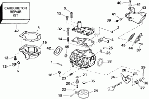  - 9.9 Hp (Carburetor - 9.9 Hp)