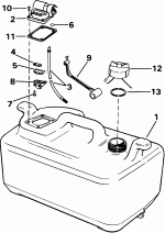  - 6  () (Fuel Tank- 6 Gallon (optional))