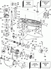  -  Rotation - Fh - Fhl Models (Gearcase - Standard Rotation - Fh - Fhl Models)