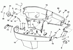    (Lower Engine Cover)