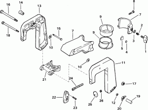   &   (Stern Bracket & Swivel Bracket)