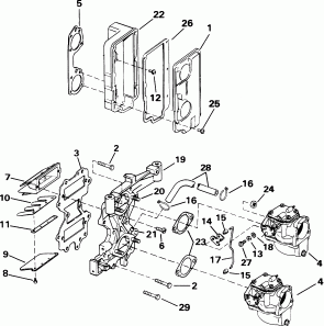   & Air  (Intake Manifold & Air Silencer)