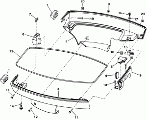    (Lower Engine Cover)