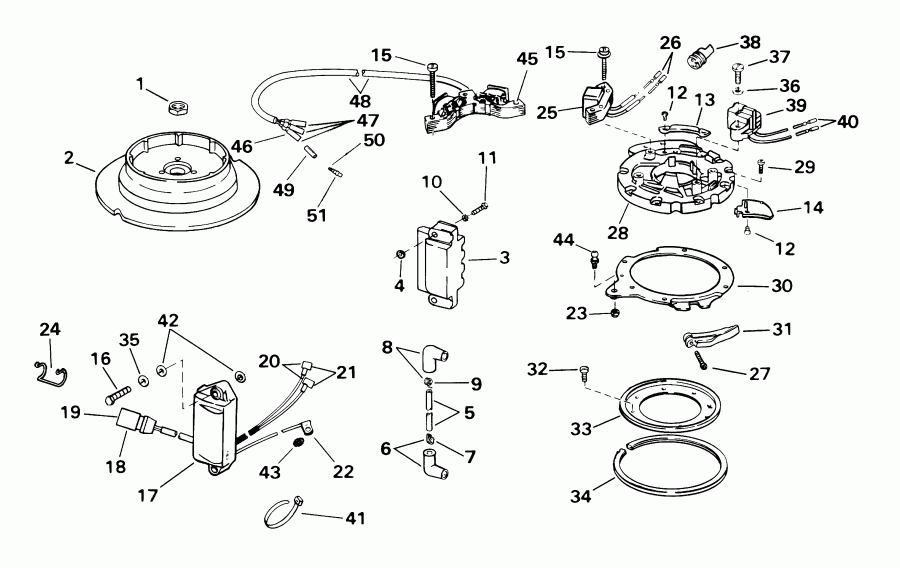 ��������� ��������� EVINRUDE SE15BASIR rope start, tiller, 15 in shaf  - Rope - ����