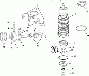  &  (Crankshaft & Pistons)
