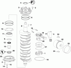  &  (Crankshaft & Pistons)