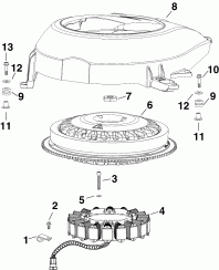  &  (Flywheel & Stator)