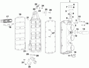   & Reed  (Throttle Body & Reed Plate)
