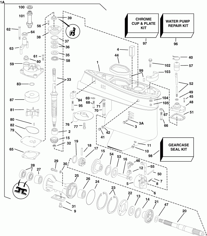   EVINRUDE E50DPLSOR  - arcase