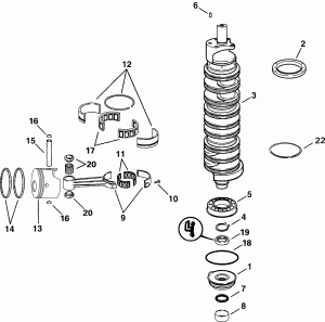  &  (Crankshaft & Pistons)