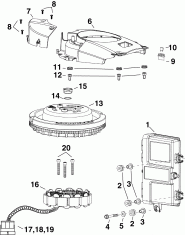 Emm, ,  (Emm, Stator, Flywheel)