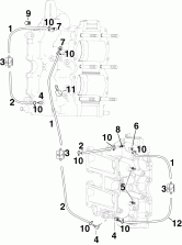  /   Fittings & Oil Recirculation s (Cylinder/crankcase Fittings & Oil Recirculation Hoses)