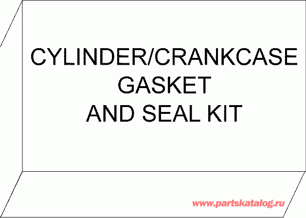   EVINRUDE E300DPZSEC  - linder &      - linder & Crankcase Gasket & Seal Kit
