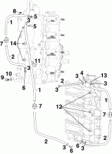  /   Fittings & Oil Recirculation s (Cylinder/crankcase Fittings & Oil Recirculation Hoses)