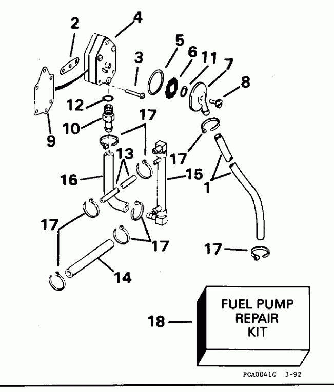  EVINRUDE E115TLEOR 1995  - 88 Models - 88 Models