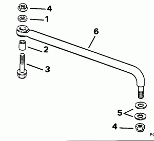    Kit (without   ) (Steering Link Kit (without Power Trim & Tilt))