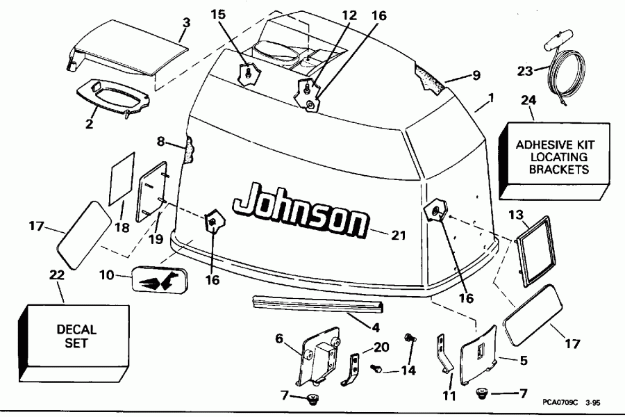  ������� E115TXAOR 1995  - Johnson / Johnson