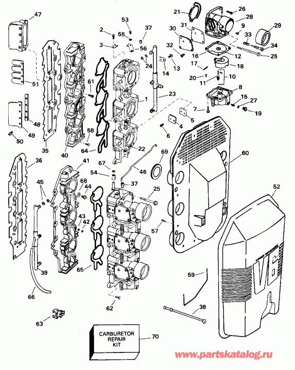   EVINRUDE E150NXEOM 1995  - 175 H.p.