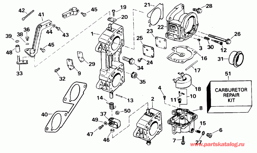    Evinrude E200CXEOC 1995  - 200 / 200