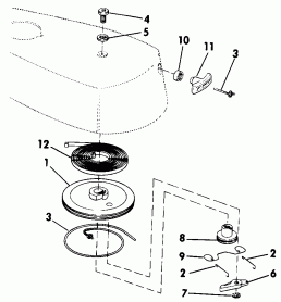   () - Johnson - 200stl, 225stl (Engine Cover - Johnson - 200stl, 225stl)