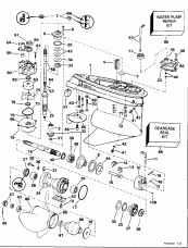  -  Rotation - 20  Models (Gearcase - Standard Rotation - 20 In. Models)