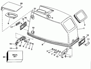   () - Evinrude (Engine Cover - Evinrude)