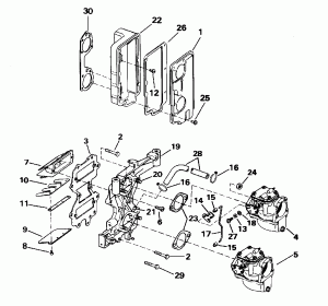   & Air  (Intake Manifold & Air Silencer)