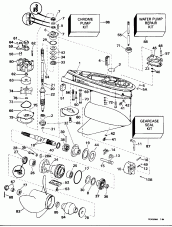  -  Rotation - 20  Models (Gearcase - Standard Rotation - 20 In. Models)