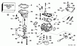  - 15 H.p. (Carburetor - 15 H.p.)