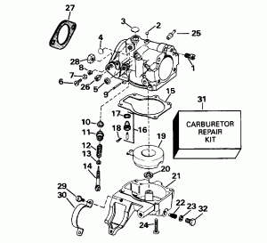  20se - 20sel - 25e - 25el (Carburetor 20se - 20sel - 25e - 25el)