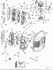  &   (Carburetor & Intake Manifold)