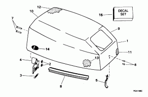   () - Evinrude (Engine Cover - Evinrude)