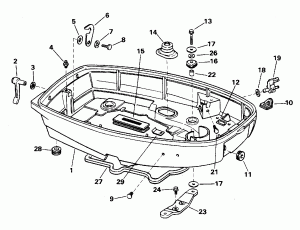    (Lower Engine Cover)