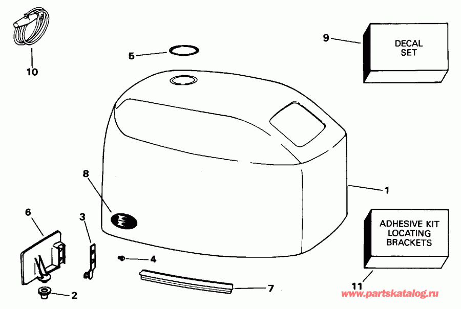 ��������� ����� ������� E35RMLEDC 1996  - Evinrude