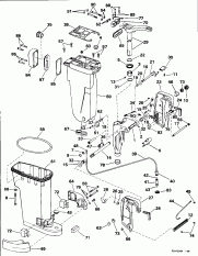   & Stern &   (Exhaust Housing & Stern & Swivel Bracket)