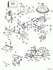 Ignition System - Electric Start 40te Models (Ignition System - Electric Start 40te Models)