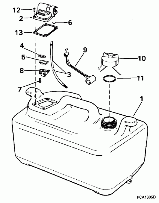   E40TELEDS 1996  - 6 Gallon / 6 