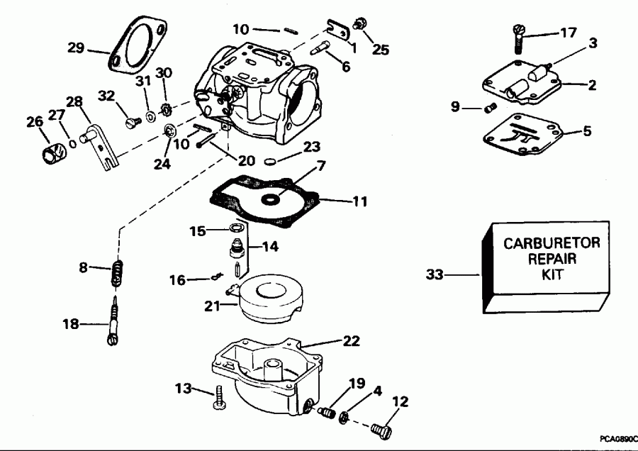   Evinrude E50JEDS 1996  - All 50 Models - All 50 Models