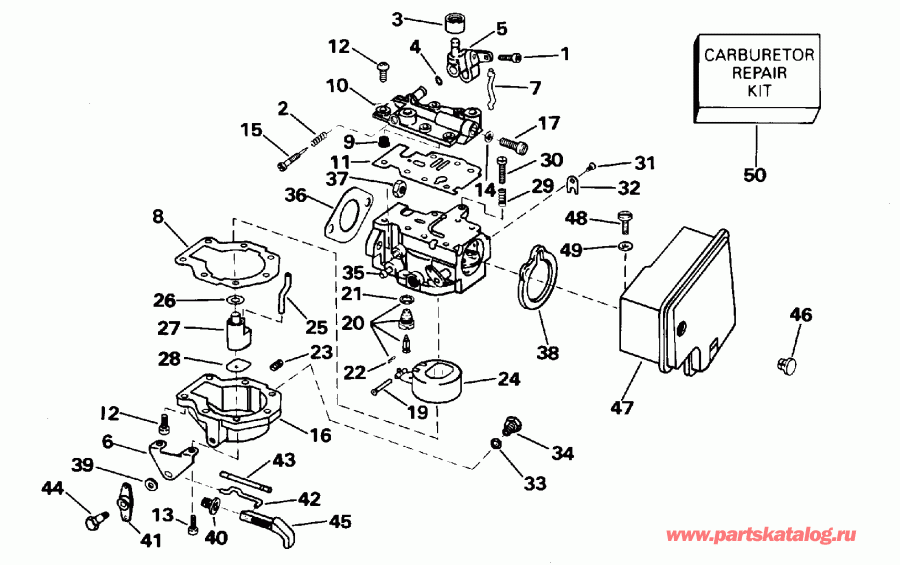   EVINRUDE E6REDS 1996  - rburetor