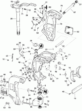   -    (Stern Bracket - Power Trim & Tilt)