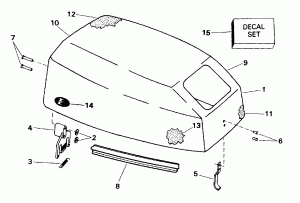   () - Evinrude (Engine Cover - Evinrude)