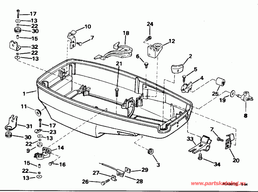   EVINRUDE HE45RCLEDS 1996  - wer   ()