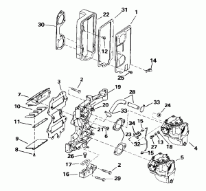   & Air  (Intake Manifold & Air Silencer)