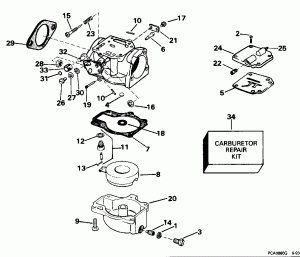  - 50, 60, 70 (Carburetor - 50, 60, 70)