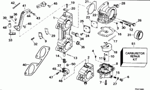  &   - 200 (Carburetor & Linkage - 200)