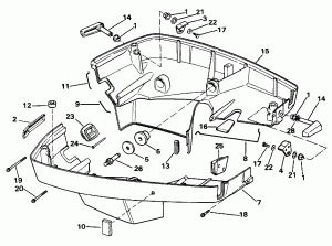    (Lower Engine Cover)